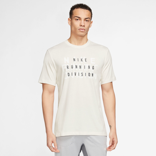 

Nike Mens Nike Dri-FIT Run Division T-Shirt - Mens Phantom/Black Size M