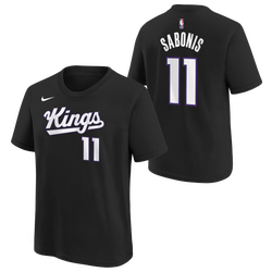 Boys' Grade School - Nike Domantas Sabonis Kings Short Sleeve T-Shirt - Black