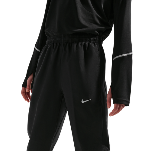 BOYS - Nike DriFit Miler Pant Woven - Black/Reflective Silver