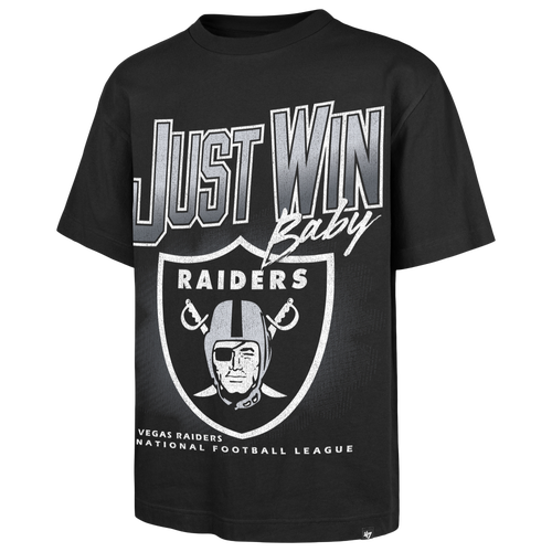 47 Brand Mens NFL Las Vegas Raiders Wilderness T-Shirt - - Black Size XXL