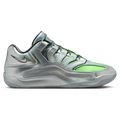 Nike KD 18 EYBL - Nike Metallic Silver/Dark Smoke Grey Green Strike