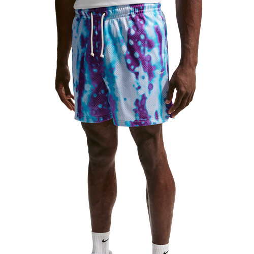 Nike Dri-FIT 5 Inch Mesh Print Shorts - Nike Football Grey/Pale Ivory