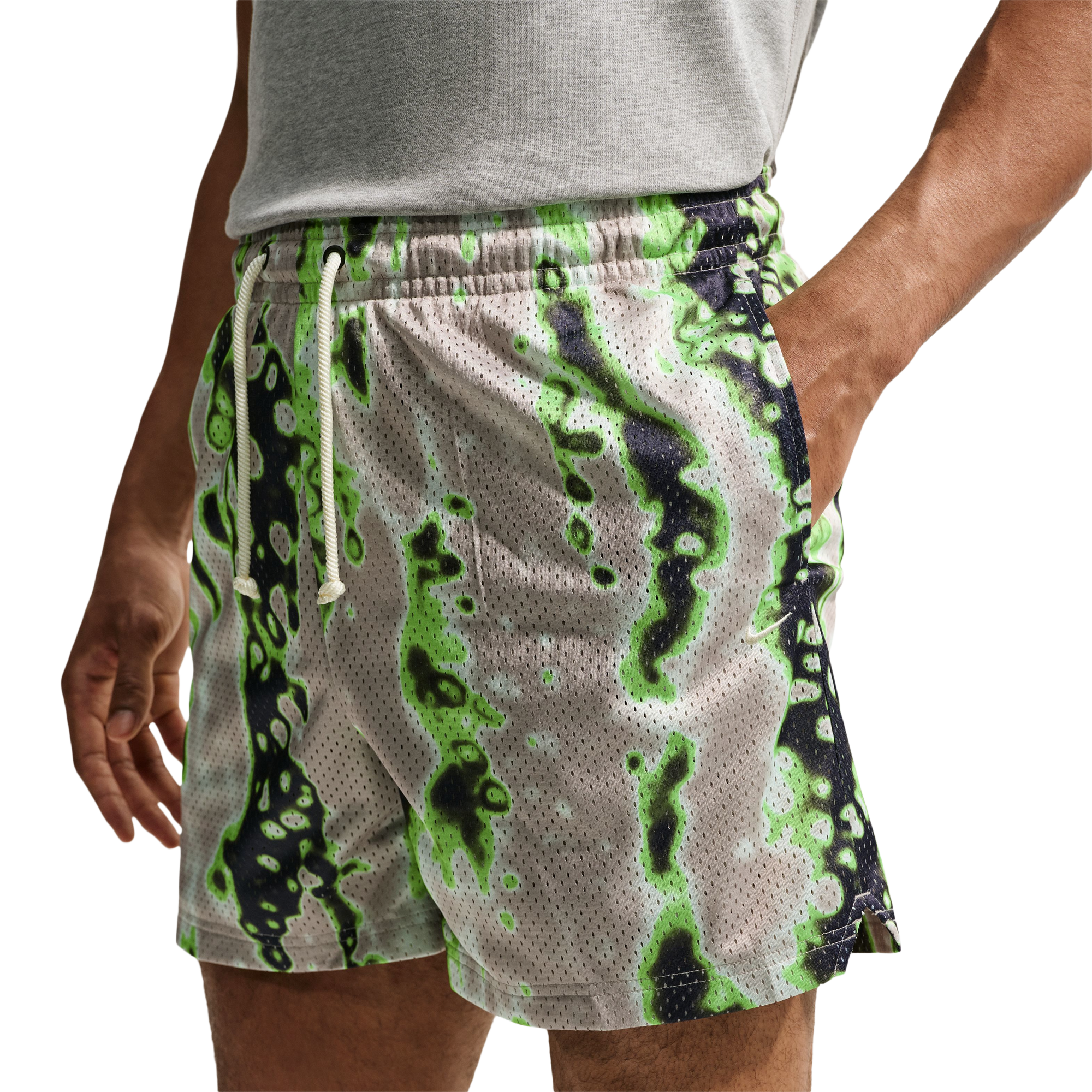 Nike Dri-FIT 5 Inch Mesh Print Shorts - Men's
