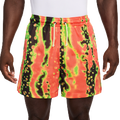 Nike Dri-FIT 5 Inch Mesh Print Shorts - Nike Turf Orange/Pale Ivory