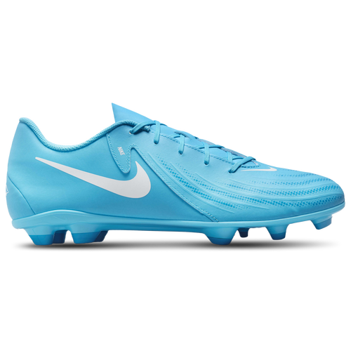 

Nike Mens Nike Phantom GX II Club FG/MG - Mens Soccer Shoes Blue Fury/White Size 7.0