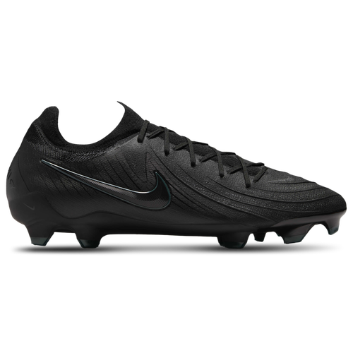 

Nike Mens Nike Phantom GX II Pro FG - Mens Soccer Shoes Black/Black/Deep Jungle Size 8.0