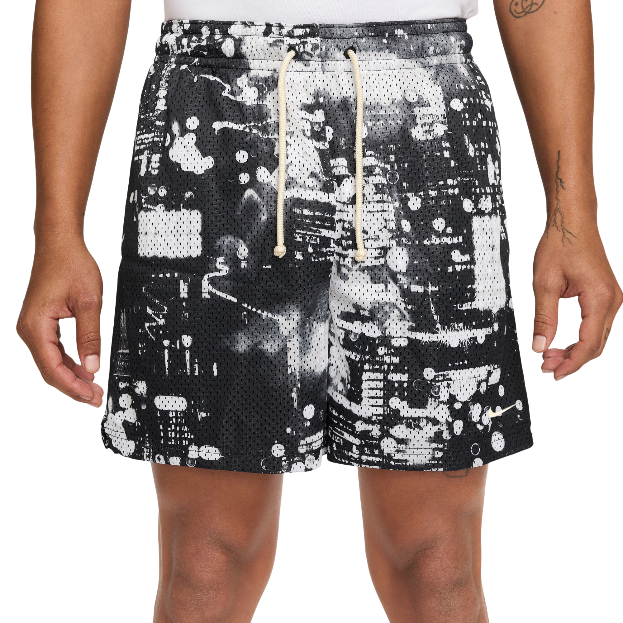 Nike Dri-FIT SI Practice Mesh AOP 5" Shorts - Men's