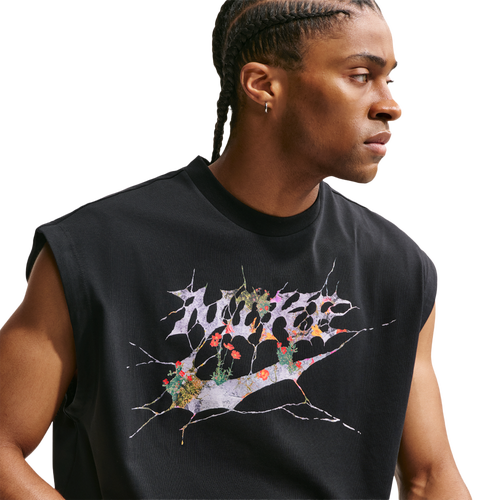  - Nike Drifit Standard Issue Sleeveless Top Gfx - Turf Orange/Black