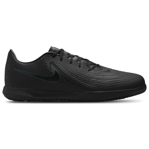 

Nike Mens Nike Phantom GX II Academy IC - Mens Soccer Shoes Black/Black/Deep Jungle Size 08.0