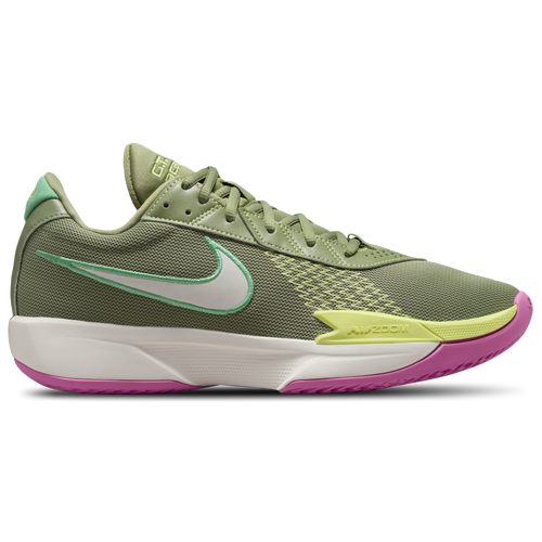 

Nike Mens Nike Air Zoom G.T. Cut Academy - Mens Basketball Shoes Olive Green/Sail/Spring Green Size 09.0