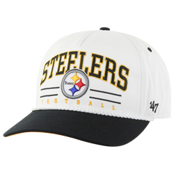 Men's - 47 Brand Steelers Roscoe Two Tone Hitch RF Cap - White/Black