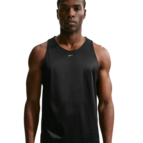 MENS - Nike Drifit Standard Issue Practice Mesh Jersey - Pale Ivory/Black