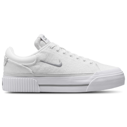Women's - Nike Court Legacy Lift - Summit White/White/Light Smoke Grey