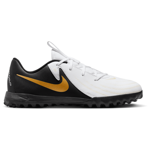 

Nike Boys Nike Jr Phantom GX II Academy TF - Boys' Grade School Soccer Shoes Metallic Gold Coin/White/Black Size 05.5