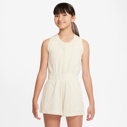 Girls' Grade School - Nike Romper Jersey Solid - White/Coconut Milk