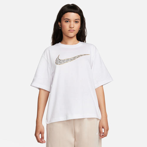 

Nike Womens Nike NSW WWC Boxy T-Shirt - Womens White Size S