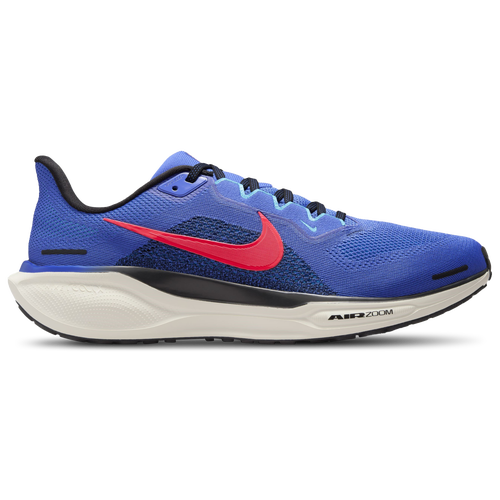 

Nike Mens Nike Air Zoom Pegasus 41 - Mens Running Shoes Astronomy Blue/Hot Punch/Black Size 7.5