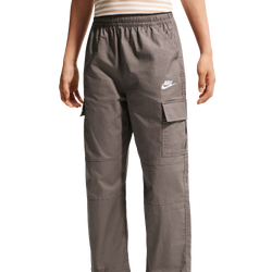 Boys' Grade School - Nike NSW Club Woven Cargo Pants - White/Cave Stone