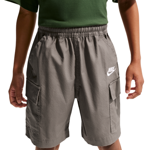 Nike NSW Club Woven Cargo Short - Nike Cave Stone/White