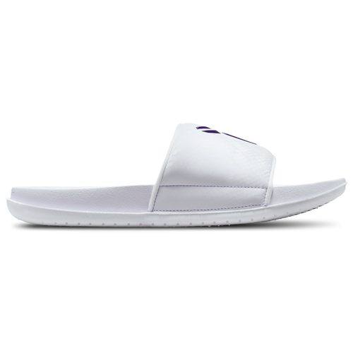  - Nike Kobe Off Court Slides - White/Court Purple