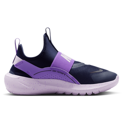 Boys' Grade School - Nike Flex Runner 4 - Black/Blackened Blue/Bright Violet