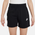 Nike NSW Club FT 5" Shorts - Girls' Grade School Black/Black