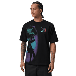 Men's - Jordan Brooklyn Dream Dunk Graphic Short Sleeve Crew - Carolina/Black