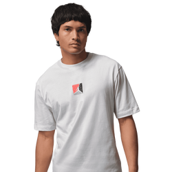 Men's - Jordan ELE Graphic Short Sleeve Crew - White/White