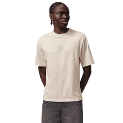 Men's - Jordan ELE Graphic Short Sleeve Crew - Pale Ivory/Pale Ivory