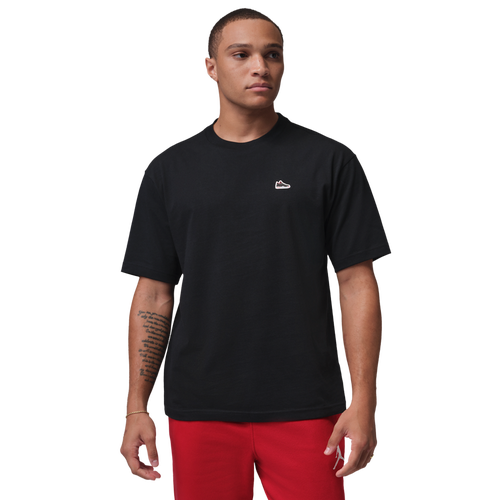 Jordan Sneaker Patch Short Sleeve Crew - Jordan Black