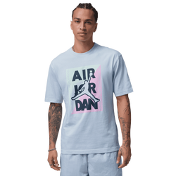 Men's - Jordan HBR Jumpman Graphic Short Sleeve Crew - Aura/Aura