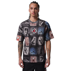 Men's - Jordan Flight Club Short Sleeve Crew - Black/Multi