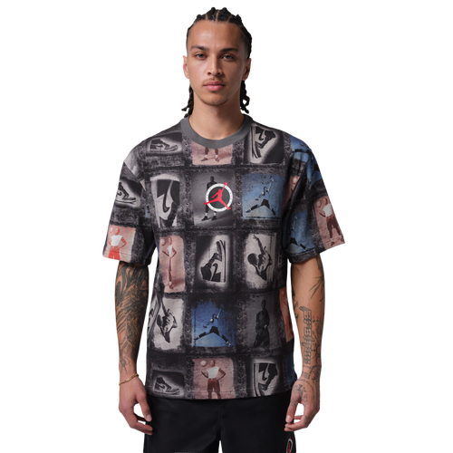  - Jordan Flight Club Short Sleeve Crew - Black/Multi