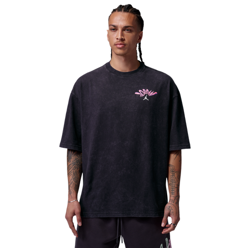 MENS - Jordan Flight Reissue Fear SS Crew - Black/White