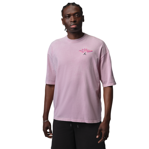 Jordan Flight Reissue Fear SS Crew - Jordan Iced Carmine/Black