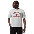 Jordan Flight Essential Boxy Graphic Short Sleeve Crew - Jordan White/Red