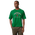 Jordan Flight Essential Boxy Graphic Short Sleeve Crew - Men's Lucky Green/University Red