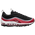 Nike Air Max 97 SE - Boys' Grade School Black/Metallic Silver/Varsity Red