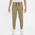 Nike NSW Tech Fleece Pants - Boys' Grade School Black/Neutral Olive
