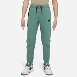 Boys' Grade School - Nike NSW Tech Fleece Pants - Green/Green