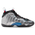 Nike Little Posite One '24 - Boys' Grade School Black/Dusty Cactus/Metallic Silver