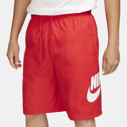 Men's - Nike Club Woven Shorts - University Red/White