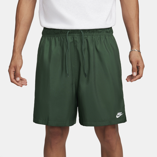 

Nike Mens Nike Club Flow Shorts - Mens Fir/White Size M