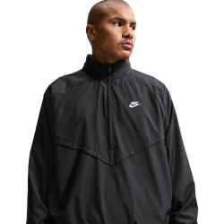 Men's - Nike Windrunner Lightweight HZ Jacket - Black/White