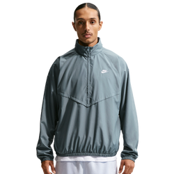 Men's - Nike Windrunner Lightweight HZ Jacket - Mineral Slate/White