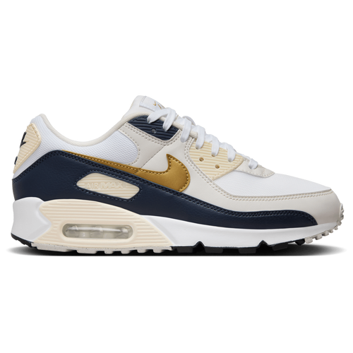 

Nike Womens Nike Air Max 90 Oly - Womens Shoes White/Navy/Coconut Milk Size 05.5