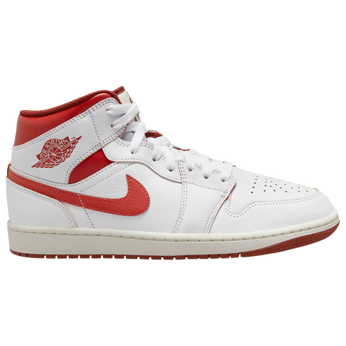 

Jordan Mens Jordan Air Jordan 1 Mid SE - Mens Basketball Shoes Lobster/Dune Red/White Size 10.0