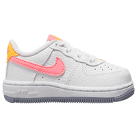 Nike Air Force 1 LV8 White/Space Purple/Sundial Toddler Boys' Shoes, Size: 5