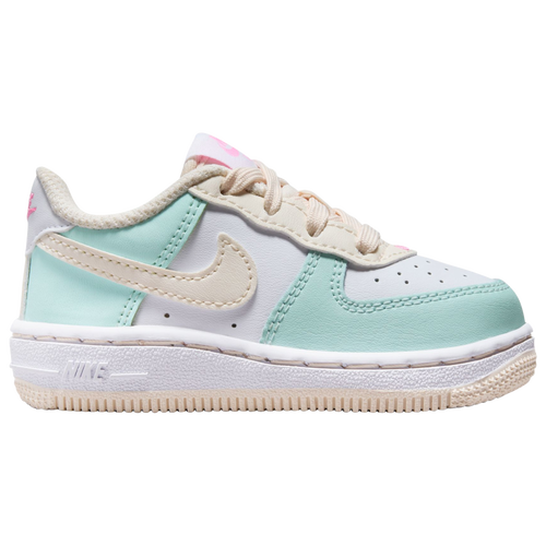 

Boys Nike Nike Air Force 1 Low - Boys' Toddler Shoe Emerald Rise/Guava Ice/White Size 06.0