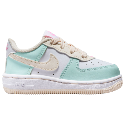 

Nike Boys Nike Air Force 1 Low - Boys' Toddler Basketball Shoes Emerald Rise/Guava Ice/White Size 5.0